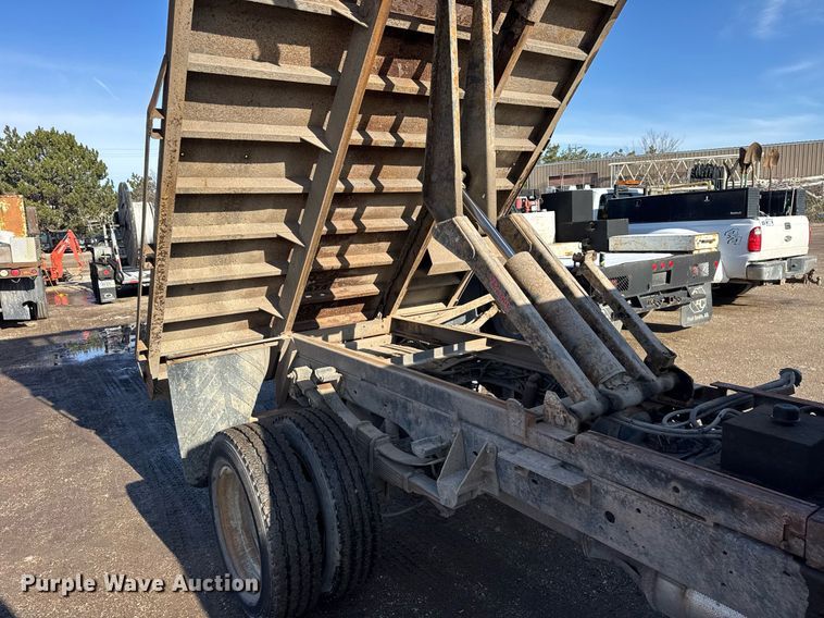 image for item DH9885 2011 Ford F450 Super Duty XL dump flatbed truck