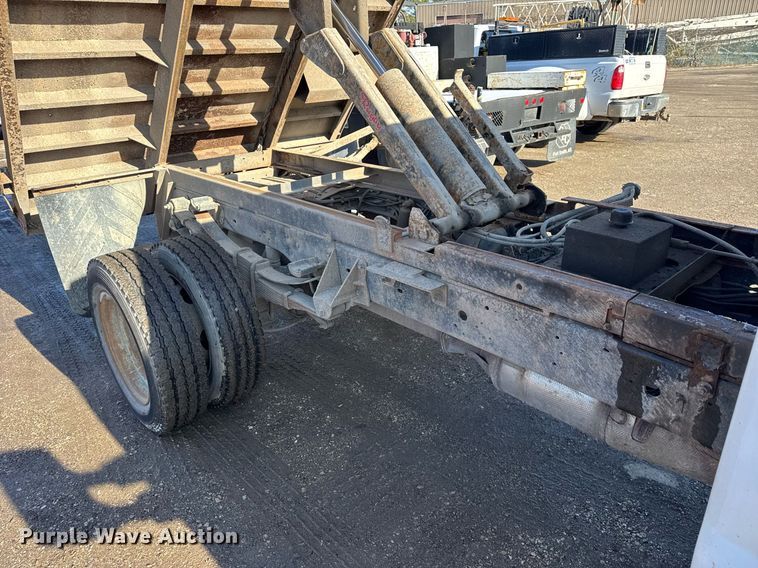 image for item DH9885 2011 Ford F450 Super Duty XL dump flatbed truck