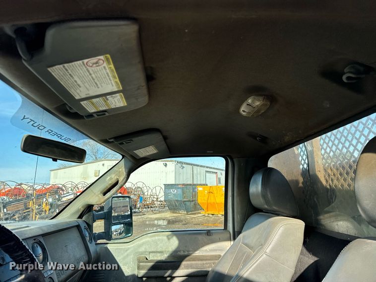 image for item DH9885 2011 Ford F450 Super Duty XL dump flatbed truck