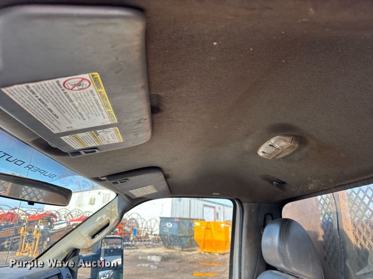 image for item DH9885 2011 Ford F450 Super Duty XL dump flatbed truck