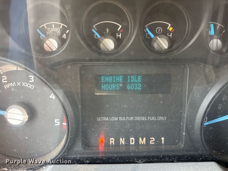 image for item DH9885 2011 Ford F450 Super Duty XL dump flatbed truck