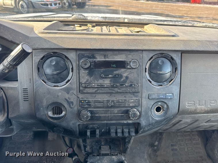 image for item DH9885 2011 Ford F450 Super Duty XL dump flatbed truck