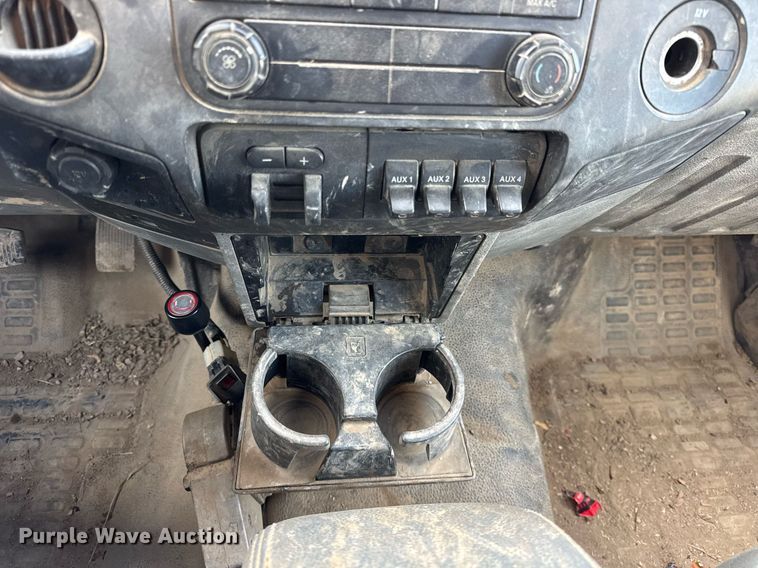 image for item DH9885 2011 Ford F450 Super Duty XL dump flatbed truck