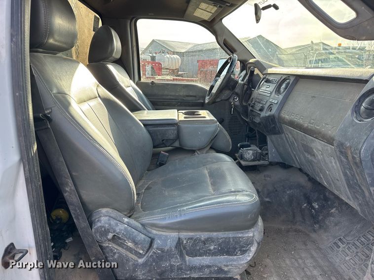 image for item DH9885 2011 Ford F450 Super Duty XL dump flatbed truck