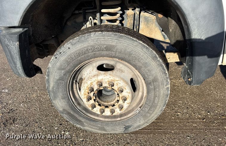 image for item DH9885 2011 Ford F450 Super Duty XL dump flatbed truck