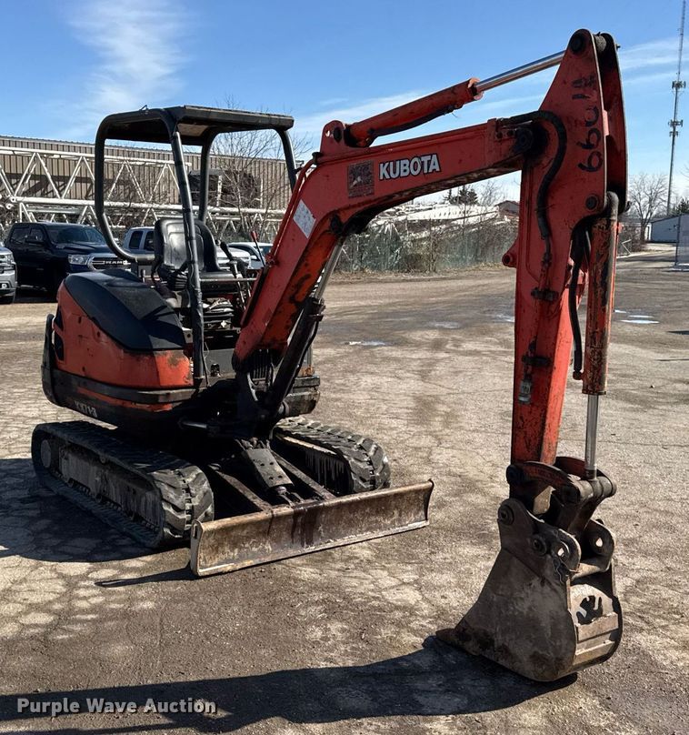 image for item DH9886 2006 Kubota KX71-3 mini excavator