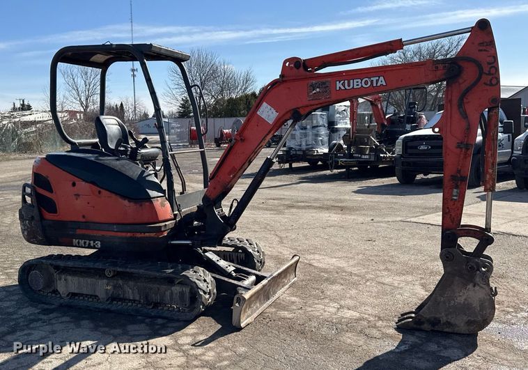 image for item DH9886 2006 Kubota KX71-3 mini excavator