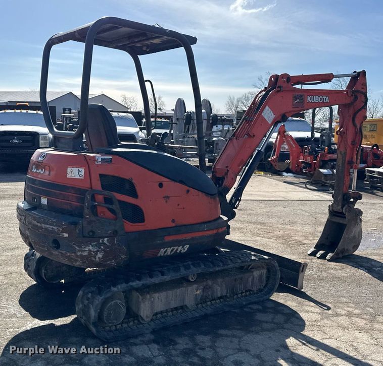 image for item DH9886 2006 Kubota KX71-3 mini excavator