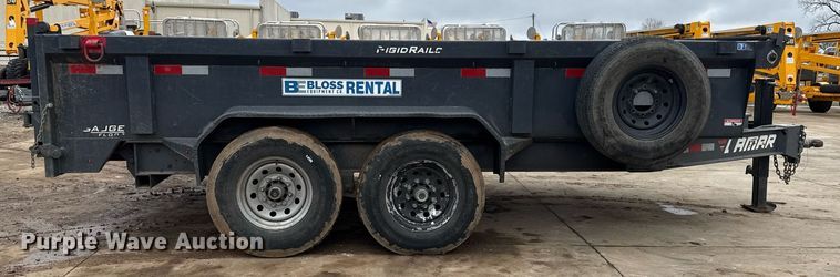 image for item DM5564 2019 Lamar dump trailer