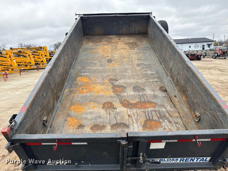 image for item DM5564 2019 Lamar dump trailer