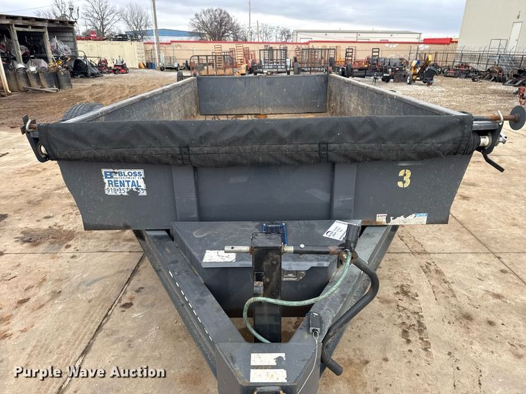 image for item DM5564 2019 Lamar dump trailer
