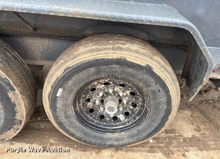 image for item DM5564 2019 Lamar dump trailer
