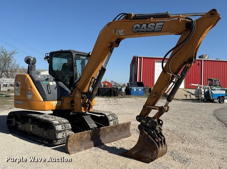 image for item DM5618 2016 Case CX80C mini excavator