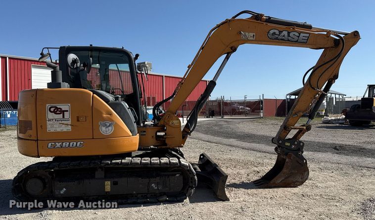 image for item DM5618 2016 Case CX80C mini excavator