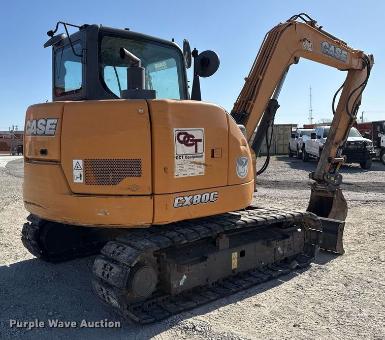 image for item DM5618 2016 Case CX80C mini excavator