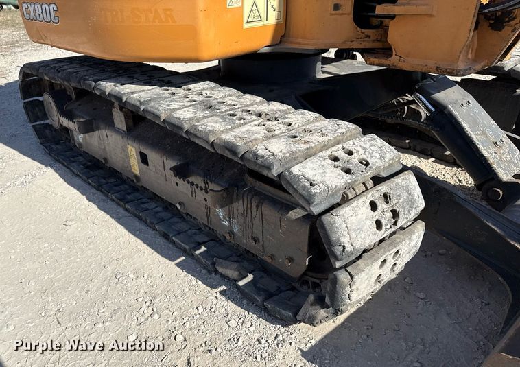 image for item DM5618 2016 Case CX80C mini excavator