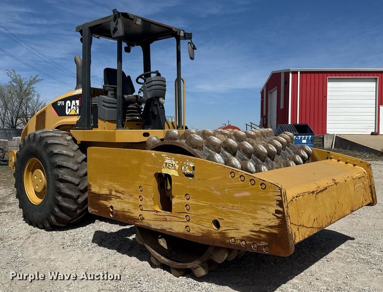 image for item DM5619 2008 Caterpillar CP76 single drum vibratory roller