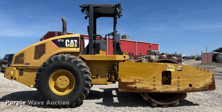 image for item DM5619 2008 Caterpillar CP76 single drum vibratory roller