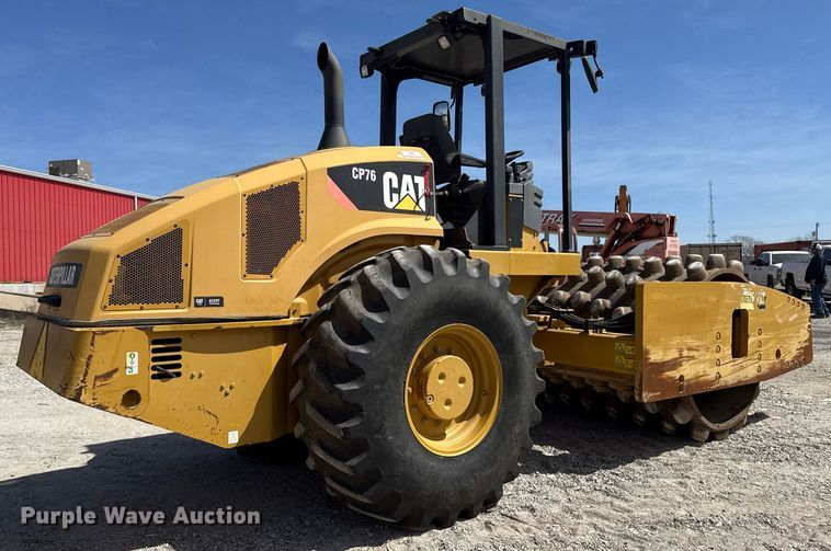 image for item DM5619 2008 Caterpillar CP76 single drum vibratory roller