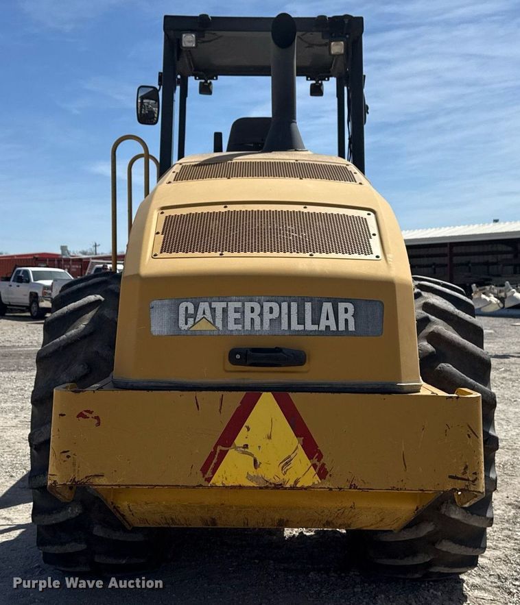 image for item DM5619 2008 Caterpillar CP76 single drum vibratory roller