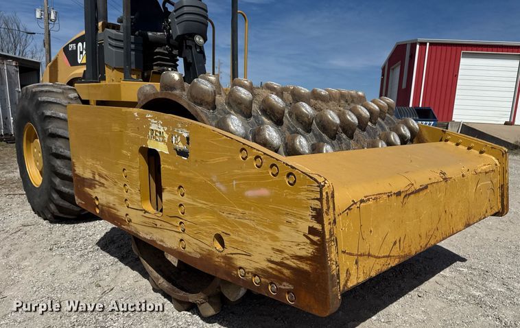 image for item DM5619 2008 Caterpillar CP76 single drum vibratory roller