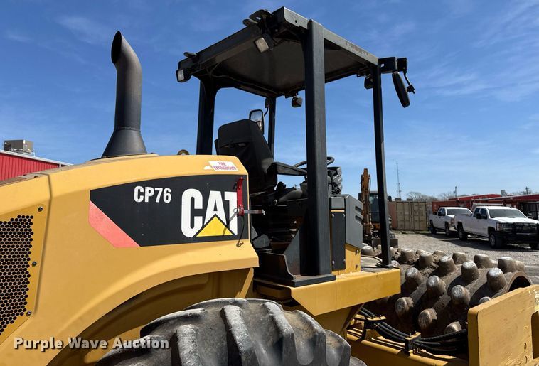 image for item DM5619 2008 Caterpillar CP76 single drum vibratory roller