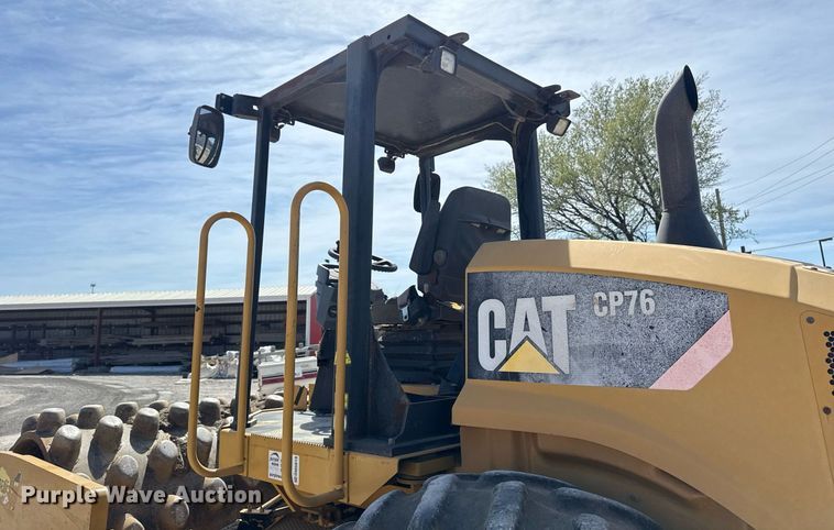 image for item DM5619 2008 Caterpillar CP76 single drum vibratory roller