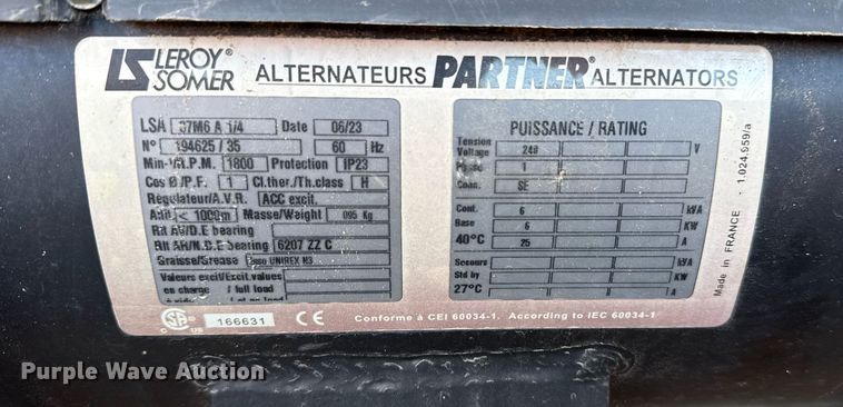 image for item DM5623 Terex AL-4060D light plant