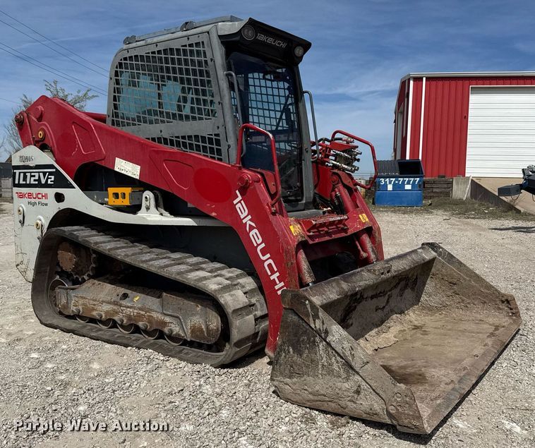 image for item DM5629 2019 Takeuchi TL12V-2 tracked skid steer loader