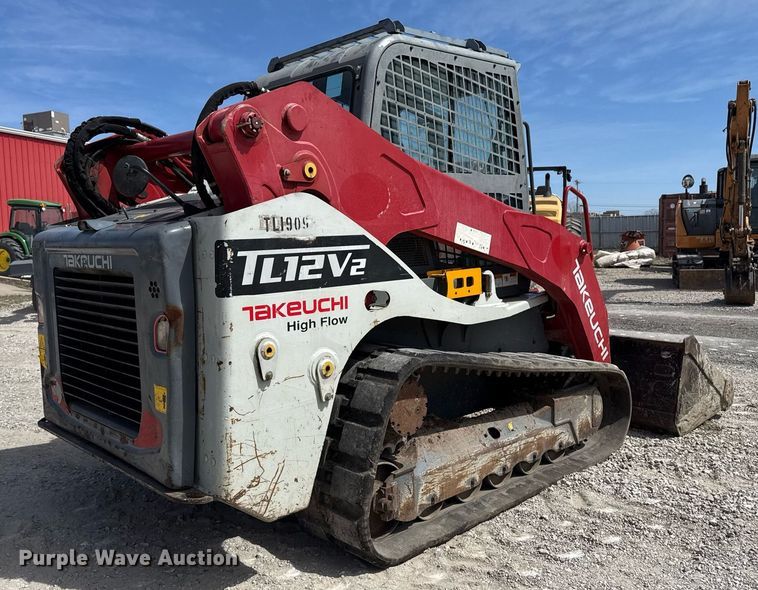 image for item DM5629 2019 Takeuchi TL12V-2 tracked skid steer loader