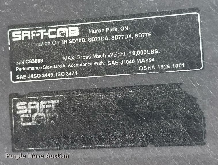 image for item DM5636 2006 Ingersoll Rand SD-77DX TF single drum vibratory roller