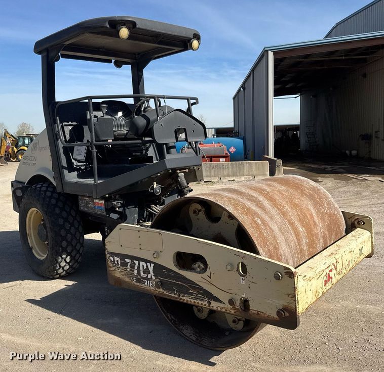 image for item DM5637 2006 Ingersoll Rand SD-77DX TF single drum vibratory roller