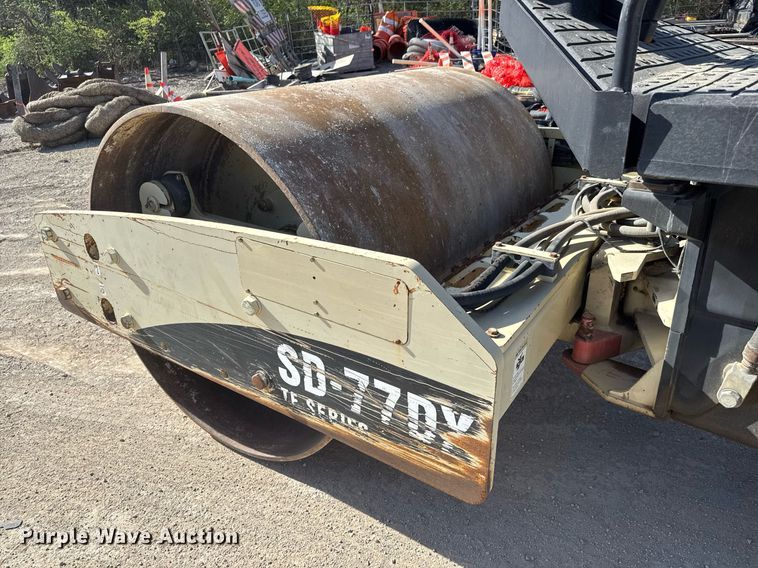 image for item DM5637 2006 Ingersoll Rand SD-77DX TF single drum vibratory roller