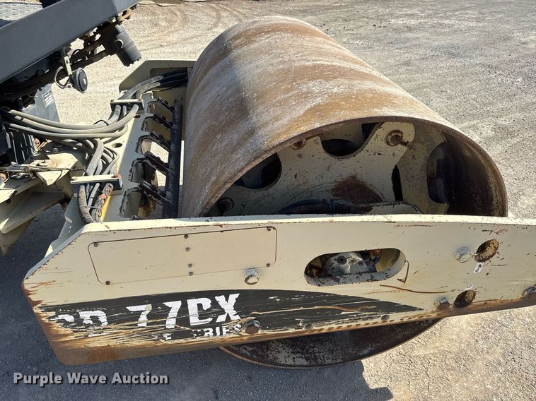 image for item DM5637 2006 Ingersoll Rand SD-77DX TF single drum vibratory roller