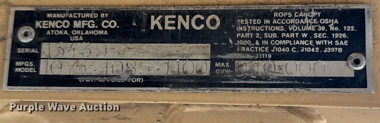 image for item DM5642 2000 Tesmec TRS 1085 trencher