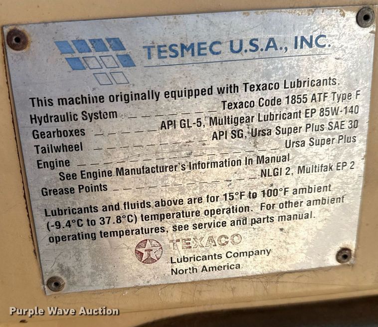 image for item DM5642 2000 Tesmec TRS 1085 trencher