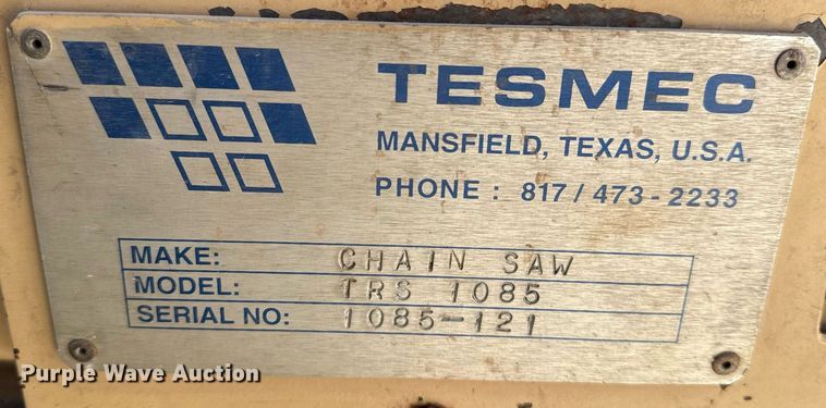 image for item DM5642 2000 Tesmec TRS 1085 trencher