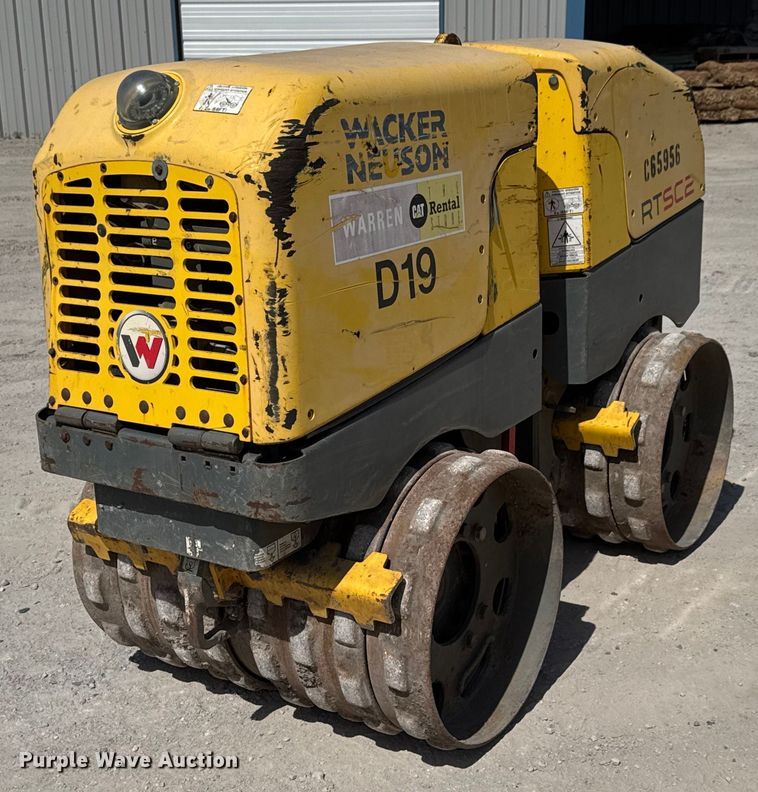 image for item DM5647 2014 Wacker Neuson RTSC2 trench compactor