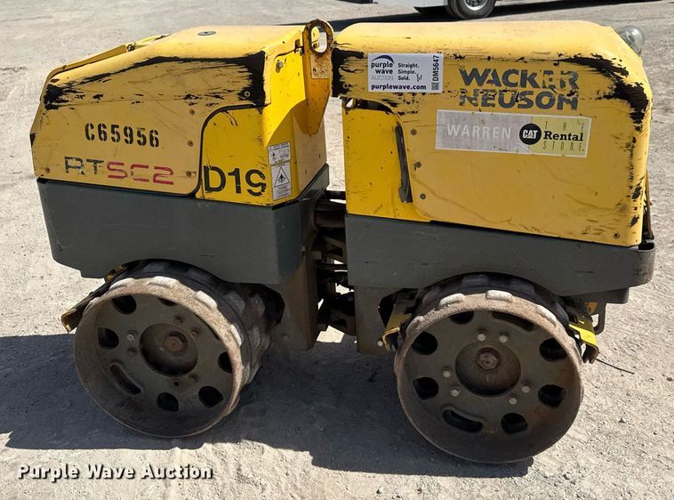 image for item DM5647 2014 Wacker Neuson RTSC2 trench compactor