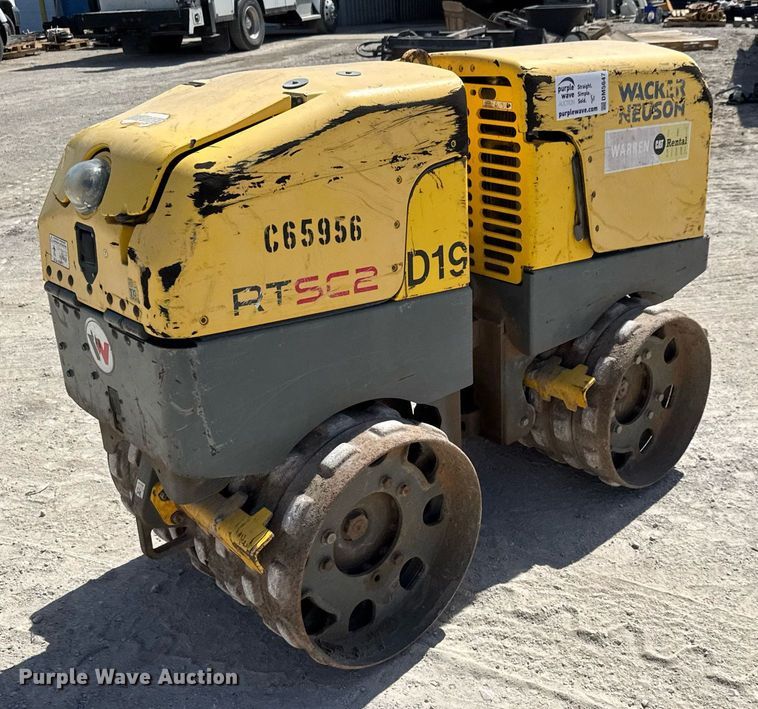 image for item DM5647 2014 Wacker Neuson RTSC2 trench compactor