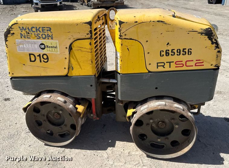 image for item DM5647 2014 Wacker Neuson RTSC2 trench compactor