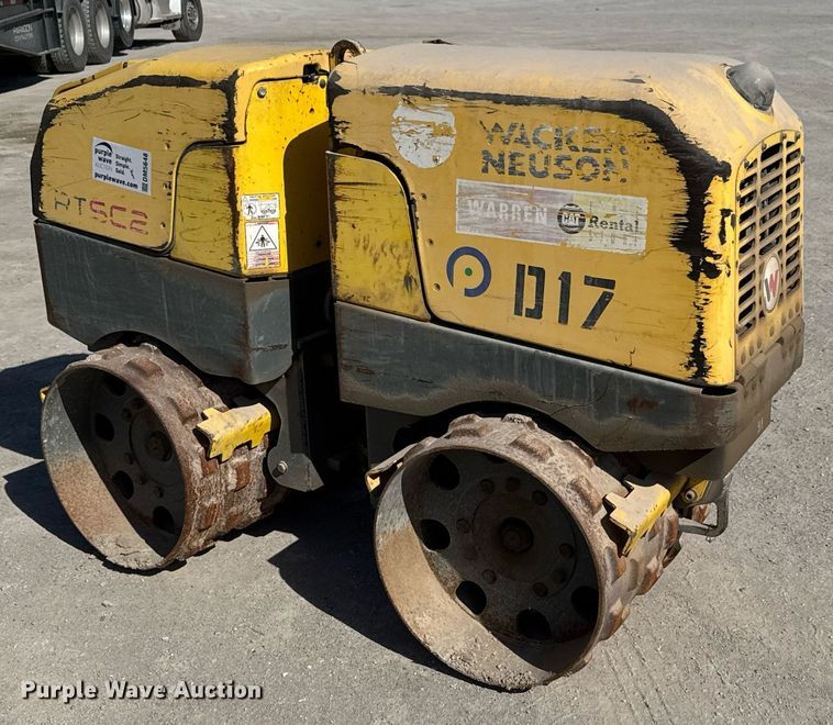 image for item DM5648 2012 Wacker Neuson RTSC2 trench compactor