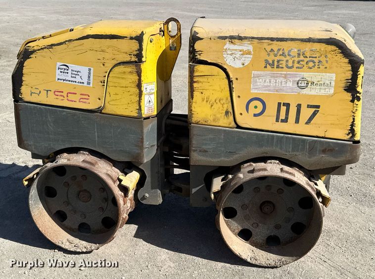 image for item DM5648 2012 Wacker Neuson RTSC2 trench compactor