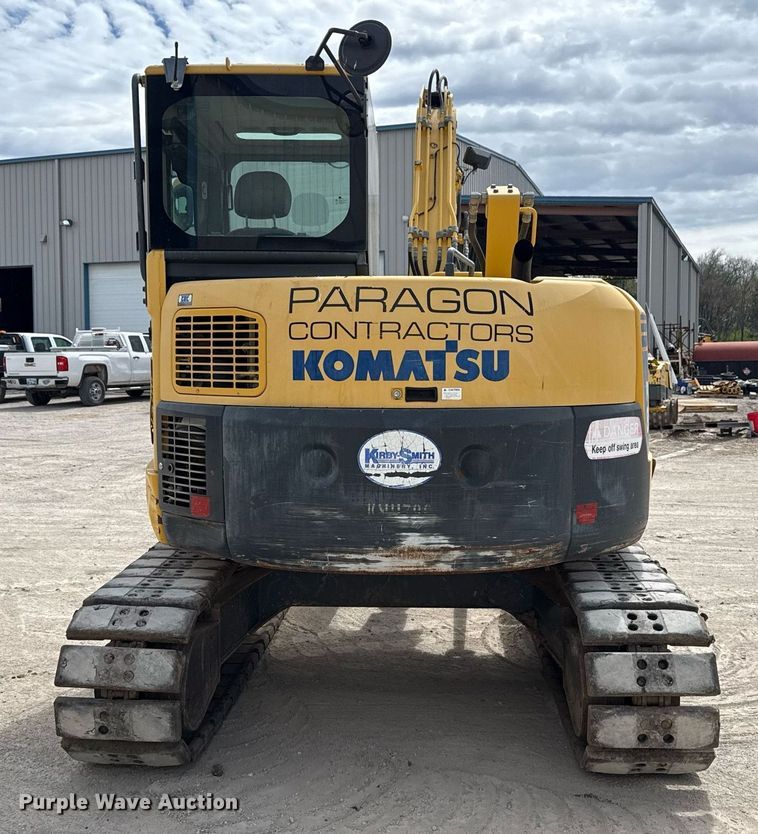 image for item DM5662 2012 Komatsu PC88MR-8 mini excavator