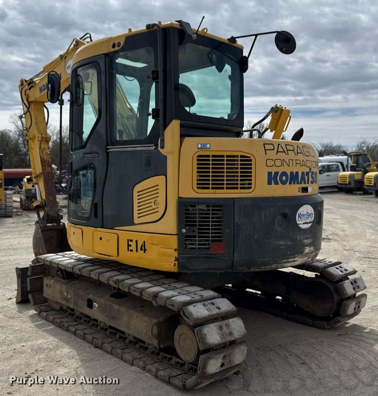image for item DM5662 2012 Komatsu PC88MR-8 mini excavator