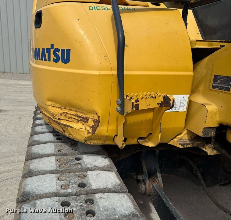 image for item DM5662 2012 Komatsu PC88MR-8 mini excavator