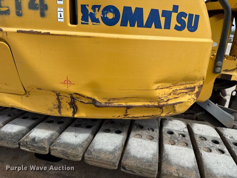 image for item DM5662 2012 Komatsu PC88MR-8 mini excavator
