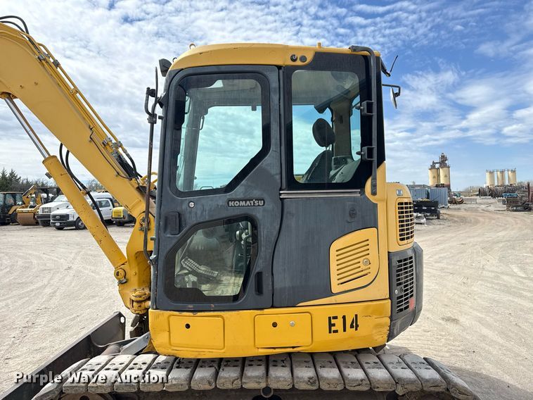 image for item DM5662 2012 Komatsu PC88MR-8 mini excavator