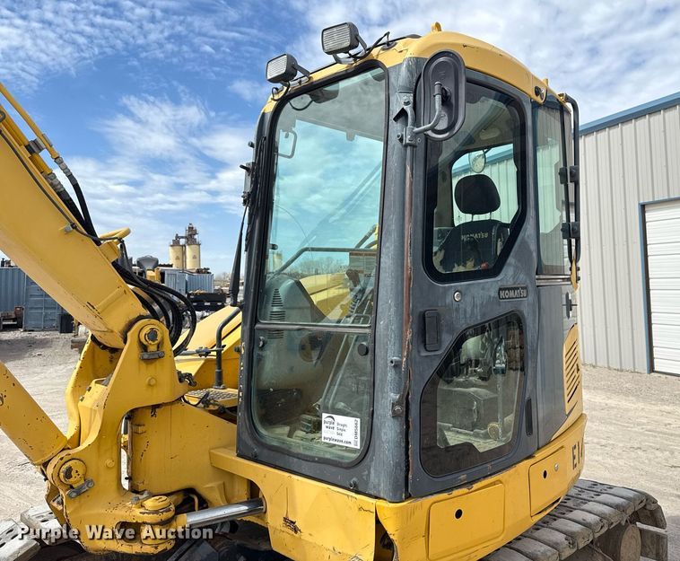 image for item DM5662 2012 Komatsu PC88MR-8 mini excavator