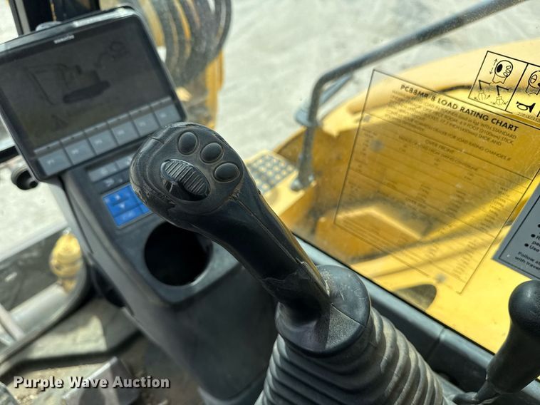 image for item DM5662 2012 Komatsu PC88MR-8 mini excavator